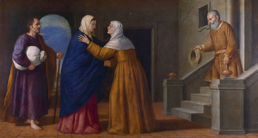 La Visitación de María a Isabel